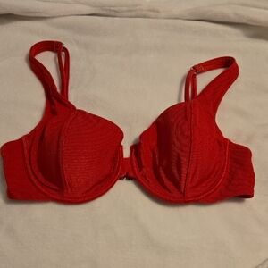 Wild Fable Red Underwire Bikini Top